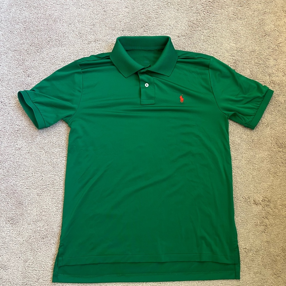 Polo by Ralph Lauren Men's Vibrant Green Polo Shirt